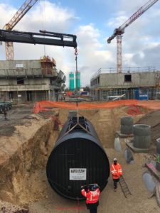 Chambre de surpression - Limeil Brevanne (94) - Vinci Construction