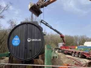 Réservoir Eau Potable avec chambre de surpression