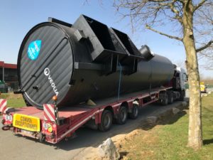 Réservoir de stockage d'eau potable en PEHD WEHOLITE