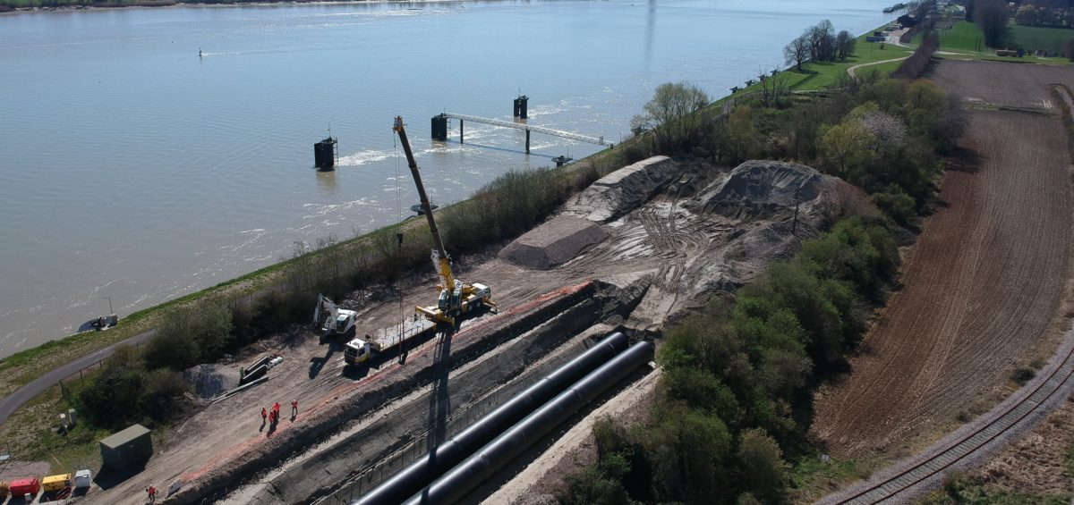 mise en place d'un Bassin de récupération des eaux d'extinction incendie en PEHD - TUBAO